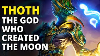 Thoth Creator of the Moon  Egyptian Mythology Explained [upl. by Alenas980]