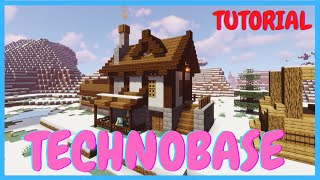 How to Build Technoblades Home Dream SMP Tutorial [upl. by Eelsha]