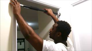 Doorway chin up Pull up bar Episode 2 [upl. by Kcirdde]