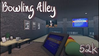 ✰Bloxburg  Bowling Alley speedbuild✰ [upl. by Reema]