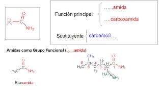 Nomenclatura de Amidas [upl. by Ardnoid]