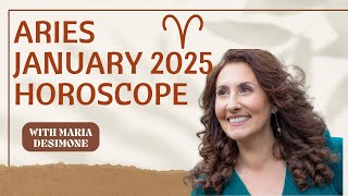 ARIES  January 2025 Horoscope [upl. by Mattland544]