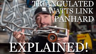 Suspension Basics 03 Watts Link Triangulated Four Link and Panhard Bar Explained [upl. by Senecal]