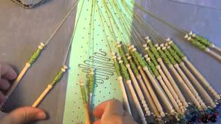 Video 84 Beginner bobbin lace tutorial [upl. by Tomasina]