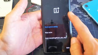 How to Factory Reset Back to Original Default Settings w Hard Keys OnePlus 7 Pro77t66t8 Pro [upl. by Alfi]