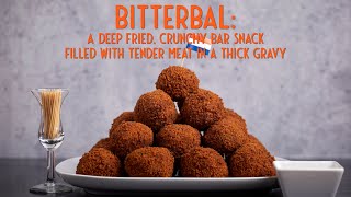 How to Make Bitterbal Favorite Dutch Meat Snack Recipe [upl. by Alocin]