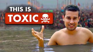 How Dirty was Ganga River during Mahakumbh  Dhruv Rathee [upl. by Carlee]