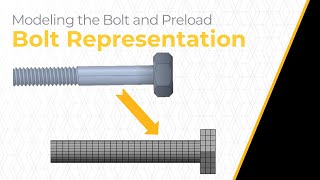 Bolt Representation Using Ansys Mechanical — Lesson 1 [upl. by Fredrick]