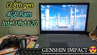 Genshin Impact Game tested on low end pci3 8GB Ram amp Intel uhd 620Smooth settings 😍 [upl. by Anela]