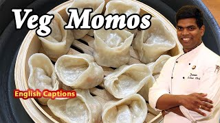 Veg Momos Recipe in Tamil  வெஜ் மோமோஸ்  How to make Momos at Home  CDK196  Chef Deenas Kitchen [upl. by Rolanda]