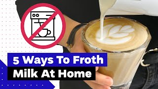 How To Froth Milk At Home Best Milk Frothers Review [upl. by Rudwik]