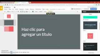 Cómo crear Presentaciones en Google Drive [upl. by Mond]