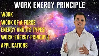 Work Energy Principle  Dynamics  Engineering Mechanics [upl. by Deyas]