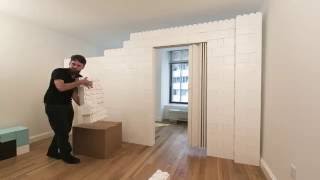 How to turn a one bedroom into a two bedroom in 20 minutes [upl. by Duston]