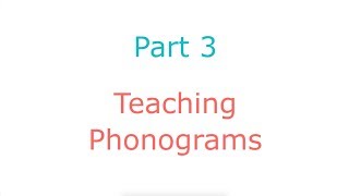 Teaching Phonograms [upl. by Gladys]