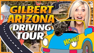 Living in Gilbert Arizona GILBERT DRIVING TOUR [upl. by Anyrtak768]