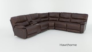 PRODUCT SPOTLIGHT HAWTHORNE 3PC POWER RECLINING SECTIONAL  WGampR Furniture [upl. by Neruat]