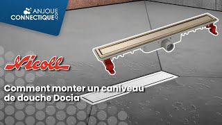 Comment monter un caniveau de douche Docia Nicoll [upl. by Acey251]