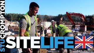 A Bricklayers Life On Site Bricklaying vlog UK [upl. by Terryl]