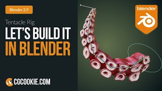 Tentacle Rig  Lets Build It In Blender [upl. by Alleunamme950]