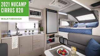 NuCamp 2021 Cirrus 820 Truck Camper [upl. by Lothaire]