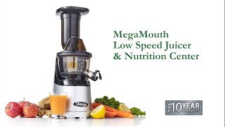 MMV700S MegaMouth Vertical LowSpeed Juicer [upl. by Durante]