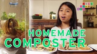 Making a Homemade Composter  FullTime Kid  PBS Parents [upl. by Donn]