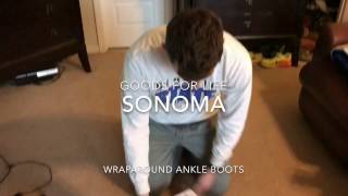 Sonoma Goods For Life boots [upl. by Nywroc]