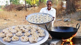 Veg Momos recipe  Steamed Vegetable Momos  Vegetable Dim Sum By Our Grandpa [upl. by Dace]