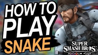 How To Play Snake In Smash Ultimate [upl. by Ecilef]