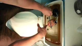 How To ChangeRepair Your Toilet Flush Handle Kohler [upl. by Trilby851]