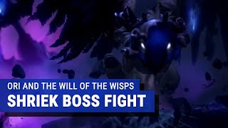 Ori And The Will Of The Wisps Shriek boss [upl. by Ardnaik723]