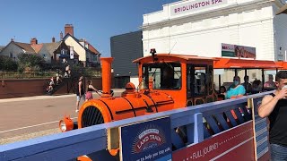 The Land Train  Bridlington Spa to South Cliff Round Trip [upl. by Drareg276]