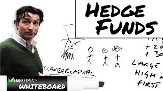 A look inside hedge funds  Marketplace Whiteboard [upl. by Nesnar]