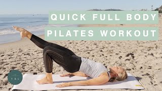 Quick Full Body Pilates Workout [upl. by Ailerua227]