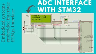 Multi channel ADC Interface with stm32  How to use STM ADC [upl. by Vinny782]