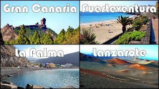 Best CANARY ISLAND for YOU  TRAVEL GUIDE  Gran Canaria Fuerteventura La Palma and Lanzarote [upl. by Tory334]