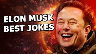 ELON MUSK  KING OF SARCASM  Funniest moments and best jokes [upl. by Melquist]