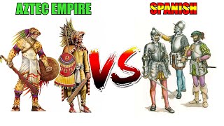 The Aztec Empire VS The Spanish Conquistadors [upl. by Devad]