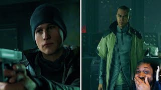 CONNOR MEETS MARKUS MEETS KARA11  Detroit Become Human Part 10 [upl. by Illil]