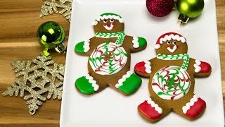 How to Make a Gingerbread Man Gingerbread Man Recipe from Cookies Cupcakes and Cardio [upl. by Airehs]