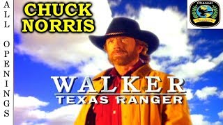 Walker Texas Ranger  All Opening Themes 1993–2001 Remastered  Montage Saga HD [upl. by Ameekahs596]