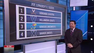 Joe Lunardi picks top seeds for NCAA tournament  SportsCenter  ESPN [upl. by Ahkihs]