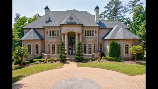 One of the Most Exquisite Northern Atlanta Luxury Mansions Available [upl. by Ailecra131]