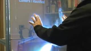 TouchLight An Imaging Touch Screen and Display for GestureBased Interaction [upl. by Eylk]