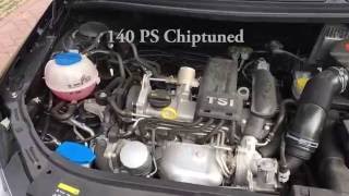 Skoda Fabia 12 TSI Chiptuned 130PS Acceleration [upl. by Grefer42]