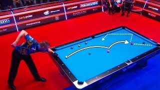 TOP 15 BEST SHOTS  Mosconi Cup 2019 9 ball Pool [upl. by Ynned]