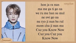 NCT U  Know Now Easy Lyrics [upl. by Wennerholn449]