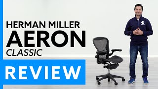 Herman Miller Aeron Classic Office Chair Review [upl. by Cullan]