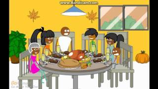 Little Bill Misbehaves The Thanksgiving Dinner And Gets Grounded [upl. by Seto34]